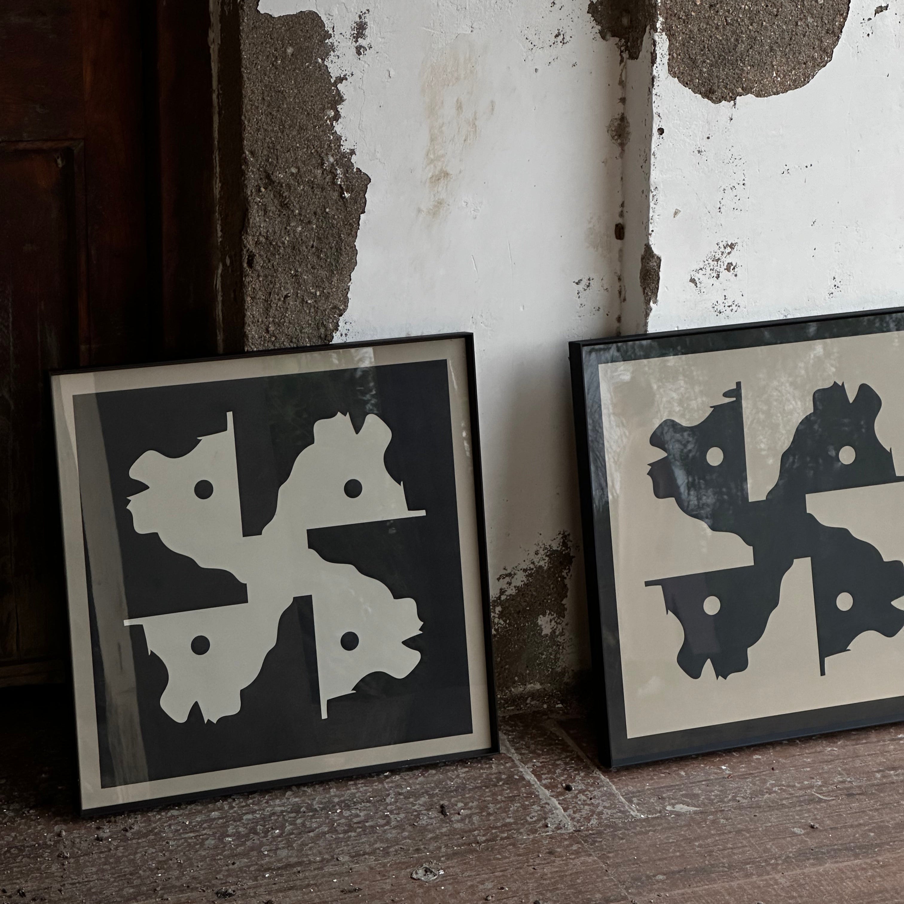 Vivid Spiral Artworks – Set Of 2