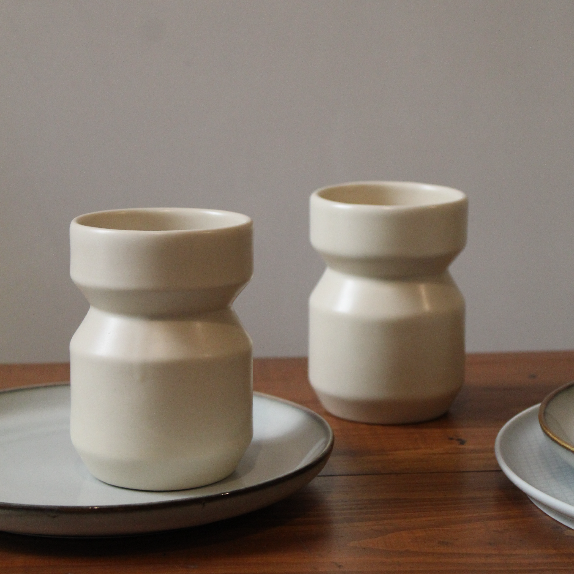 Nomu tumblers / Ivory