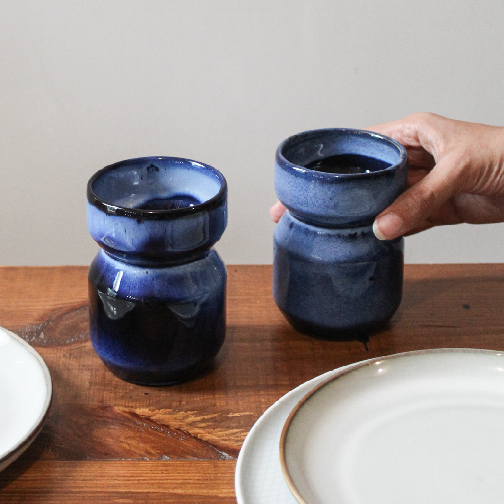 Nomu tumblers / blue