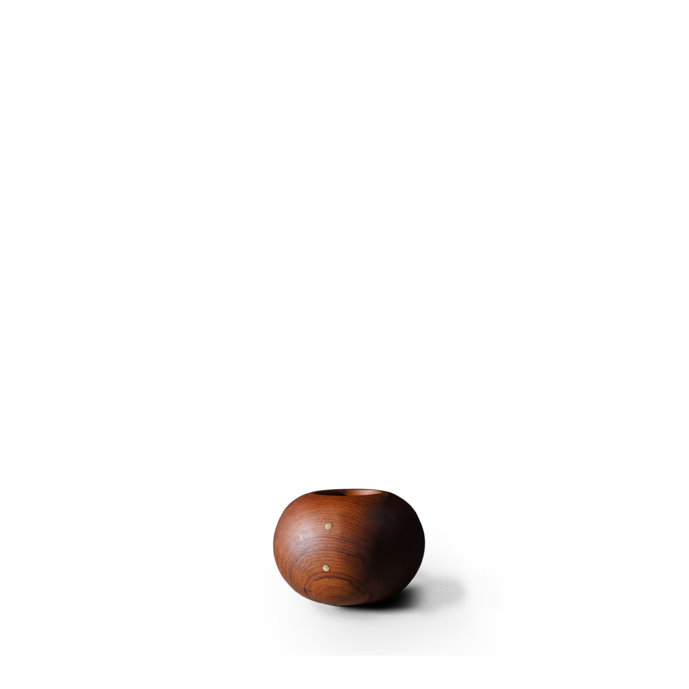 Attakai tealight holder / oblong / mid tone