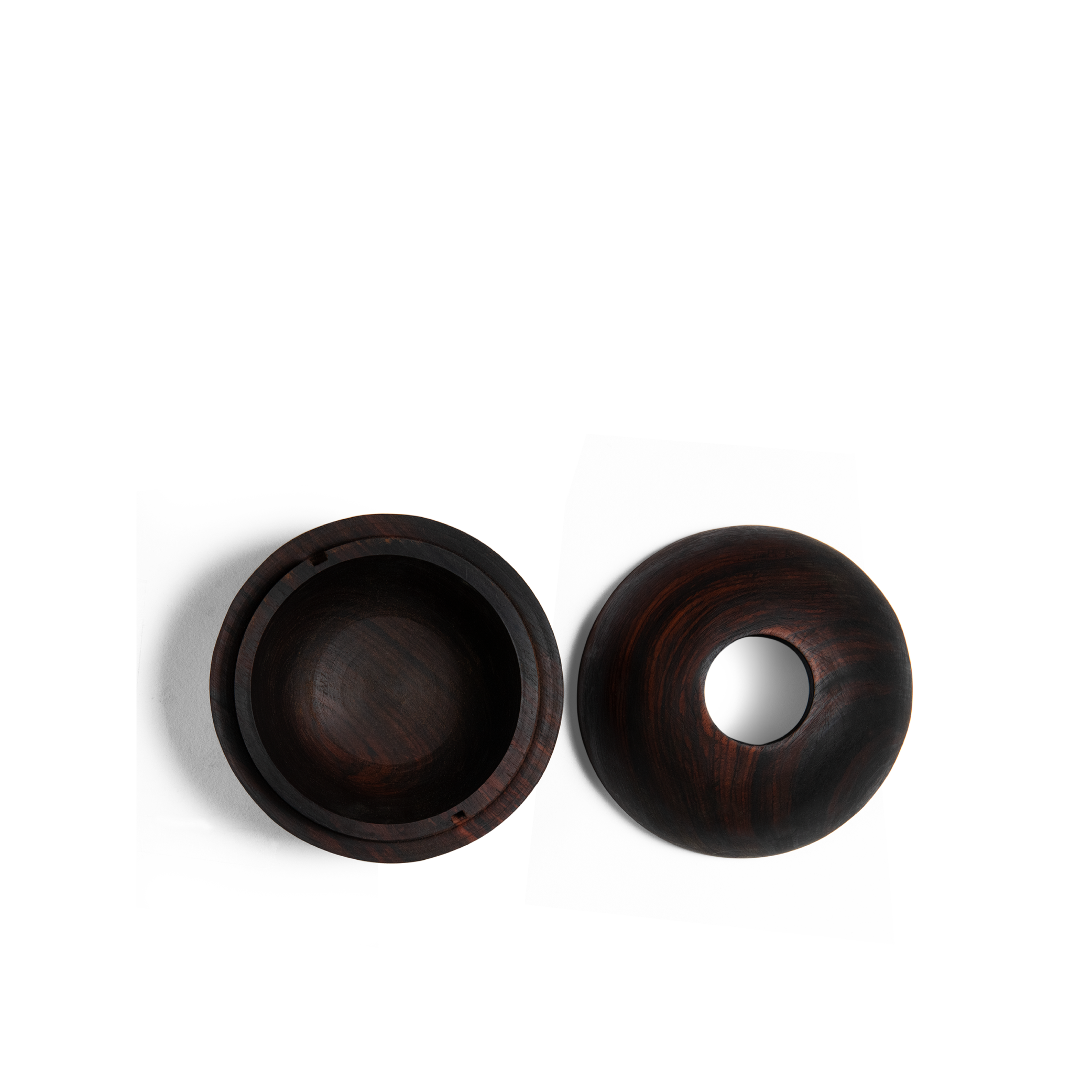 The Ovoid Keeper / dark tone wood