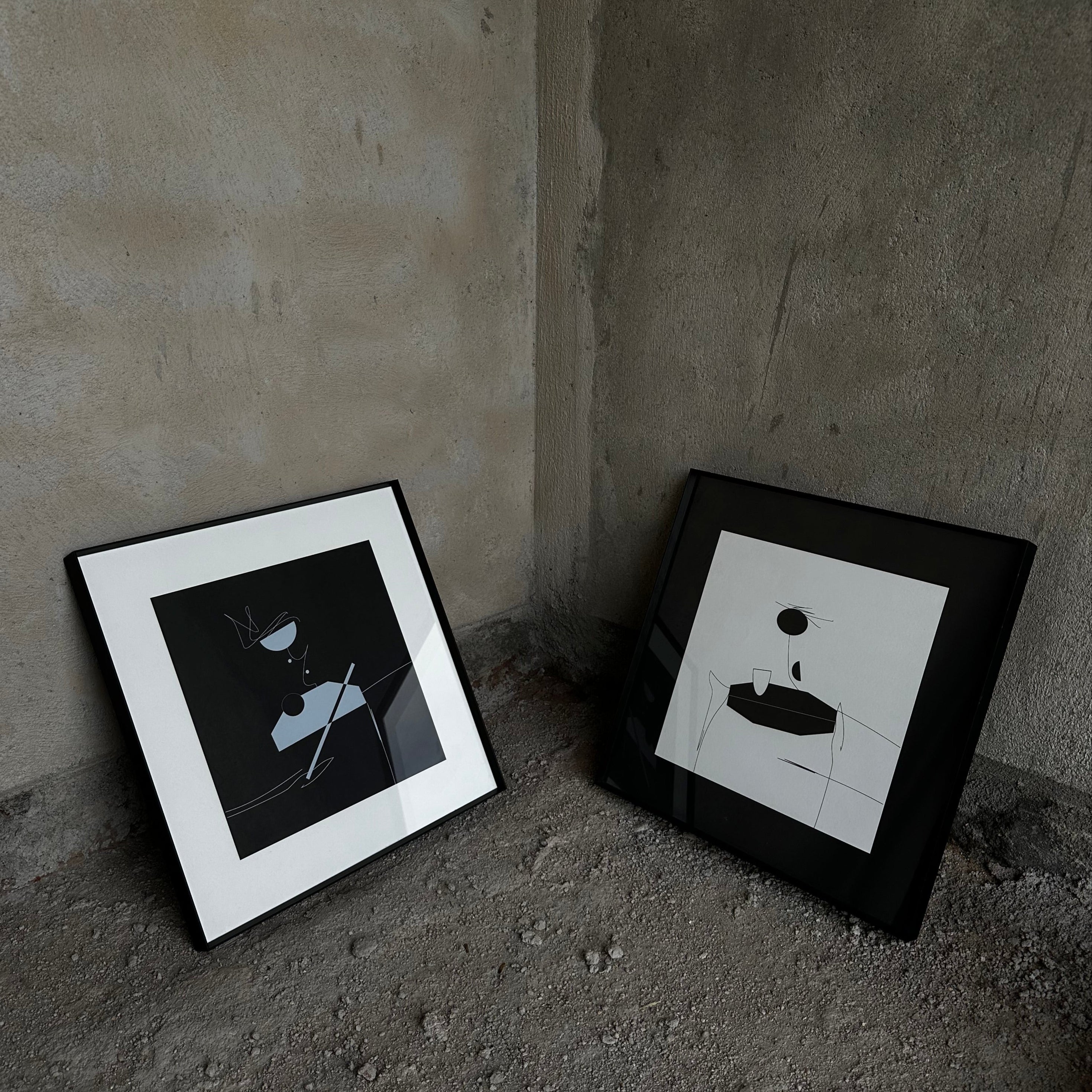 Shibui Dialogue Artworks - set of 2