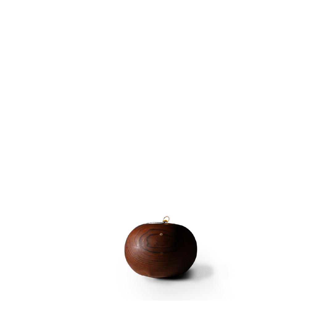 Attakai tealight holder / oblong / mid tone